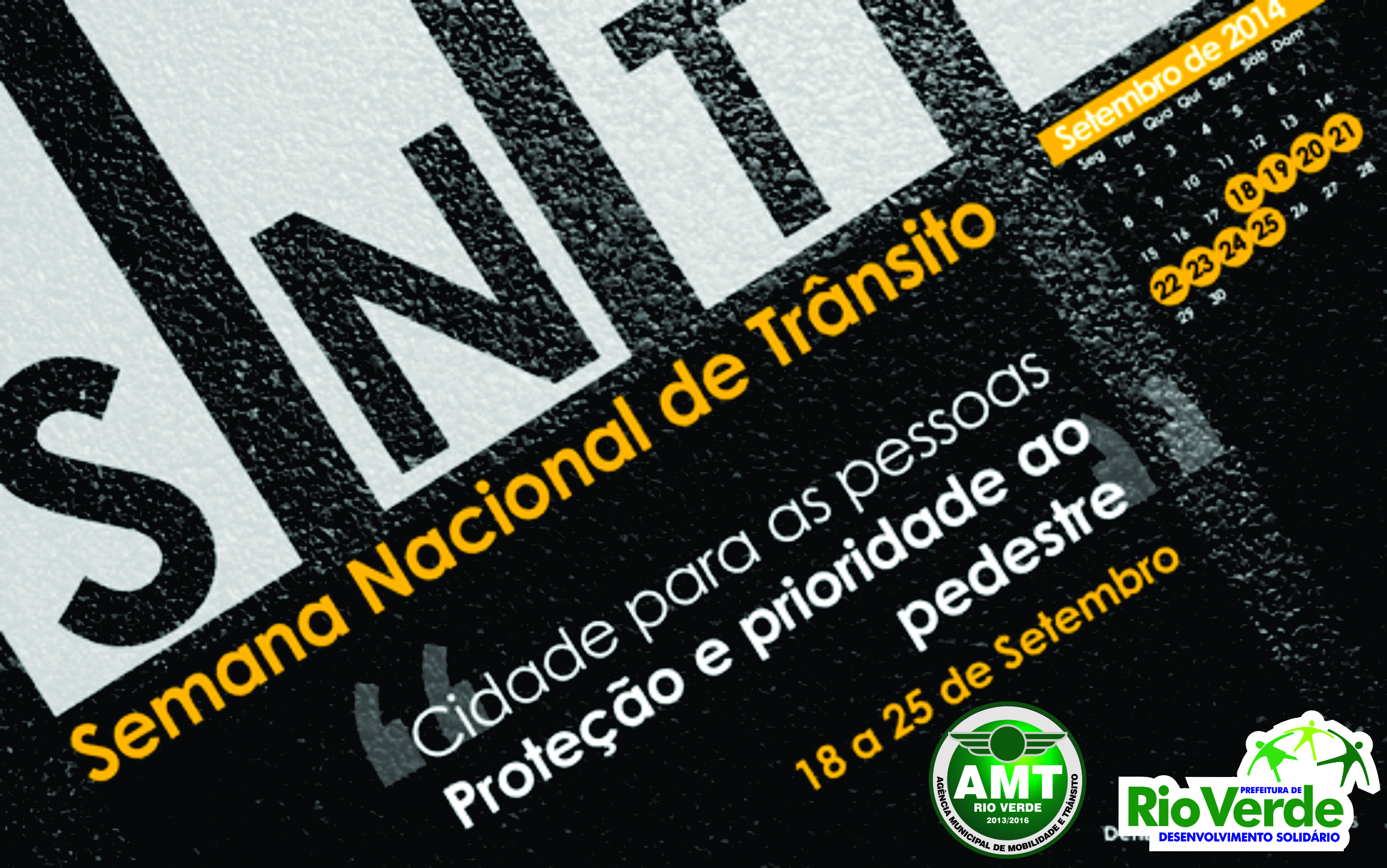 AMT realiza eventos em comemoração a Semana Nacional do Trânsito -  Prefeitura Municipal de Rio Verde