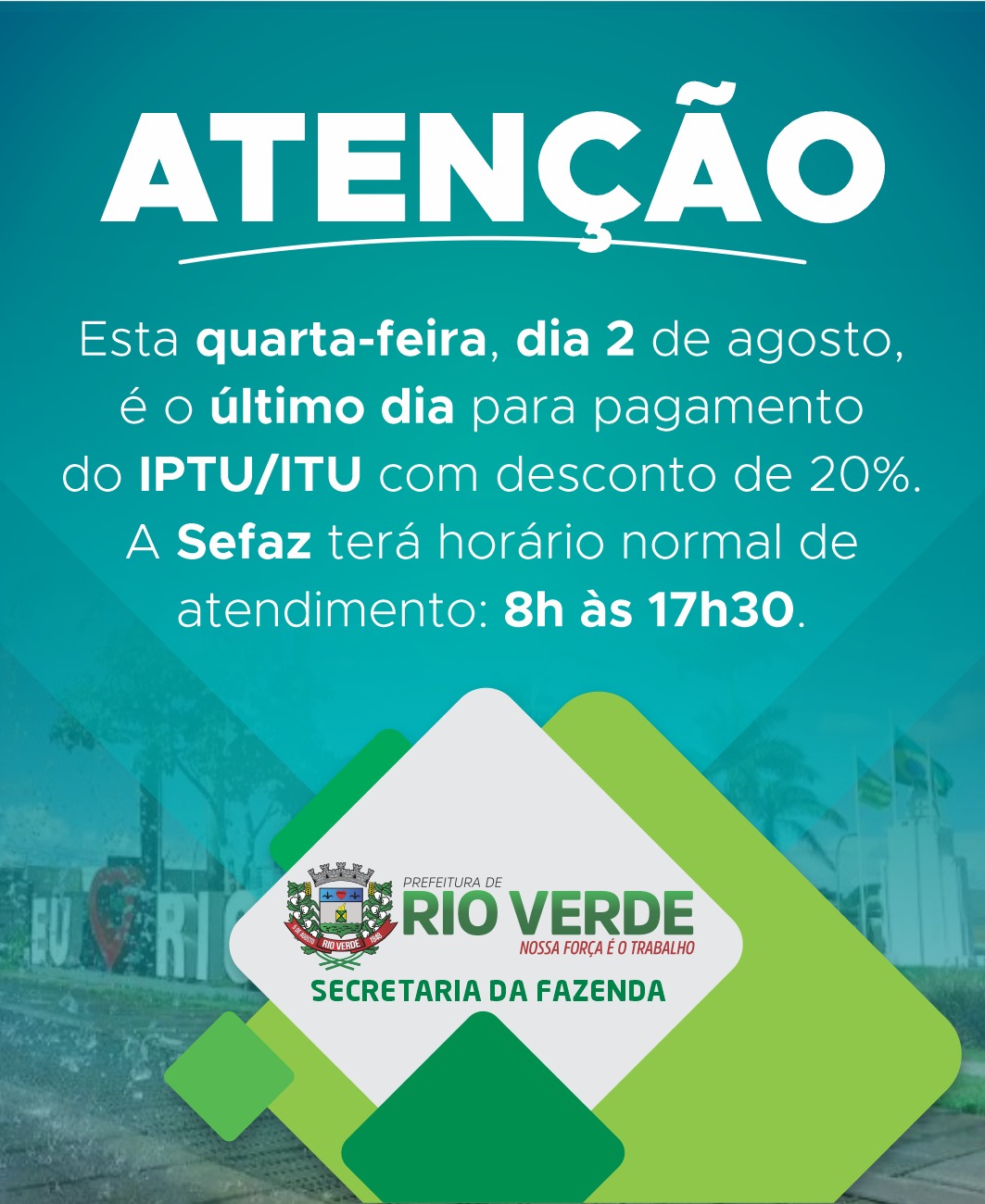 Prefeitura do Rio anuncia horários especiais das repartições nos